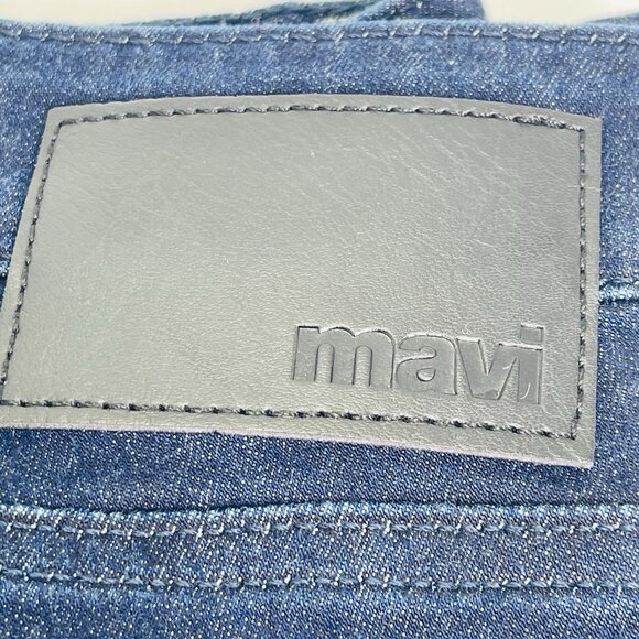 Mavi Men's Zach Straight Leg Jeans Ink Brushed SuperMove Dark Wash Size 33x32 - Picture 9 of 9